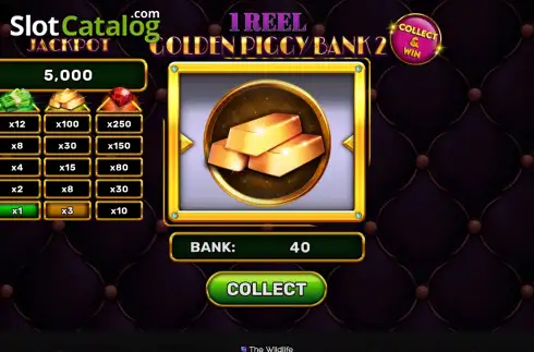 Скрин2. 1 Reel Golden Piggy Bank 2 слот