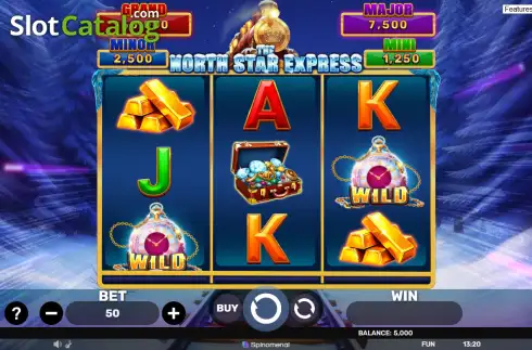 Скрин2. The North Star Express Hold & Hit 3x3 слот