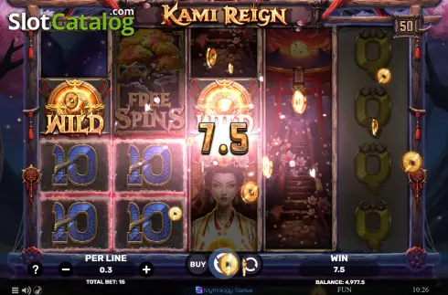 Скрин3. Kami Reign слот