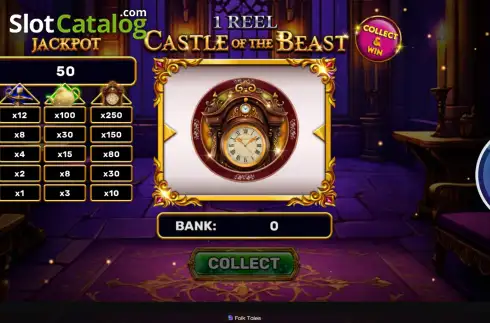 Скрин2. 1 Reel - Castle of the Beast слот