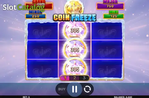 Скрин3. Coin Freeze - Hold & Hit 3x3 слот