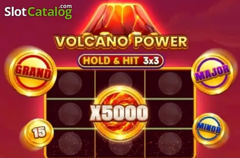 Volcano Power - Hold & Hit 3x3 логотип Volcano Power - Hold & Hit 3x3 логотип