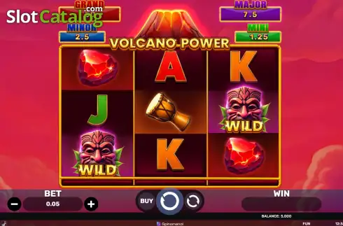 Скрин2. Volcano Power - Hold & Hit 3x3 слот
