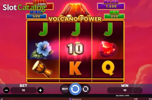 Скрин3. Volcano Power - Hold & Hit 3x3 слот