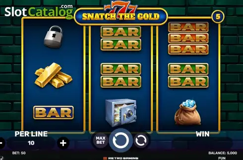 Скрин2. 777 Snatch The Gold слот