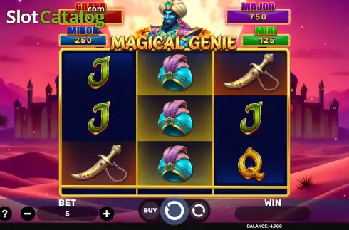 Скрин2. Magical Genie - Hold & Hit 3x3 слот