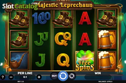 Скрин2. Majestic Leprechaun слот