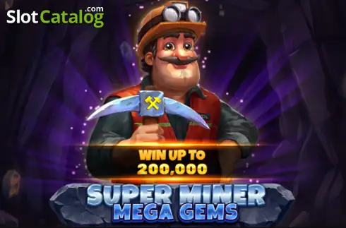 Super Miner - Mega Gems логотип Super Miner - Mega Gems логотип