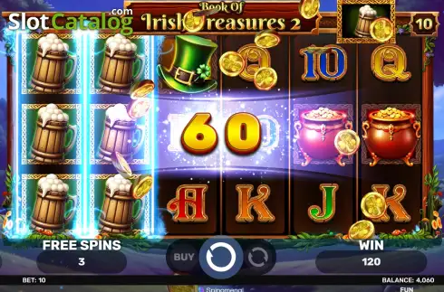 Скрин3. Book of Irish Treasures 2 слот