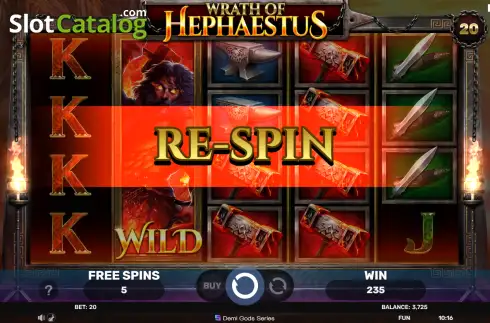Скрин3. Wrath of Hephaestus слот