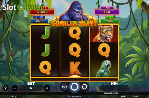 Скрин2. Gorilla Blast - Hold & Hit 3x3 слот