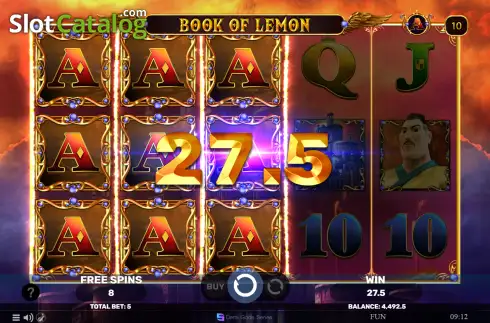 Скрин3. Book of Lemon слот