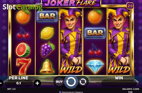 Скрин2. Joker Flare слот