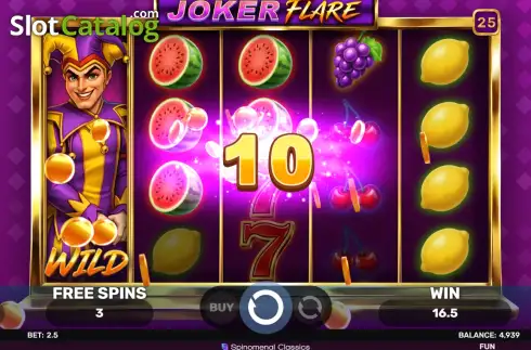 Скрин3. Joker Flare слот