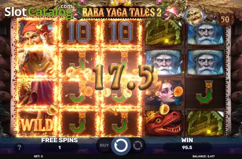 Скрин3. Baba Yaga Tales 2 слот