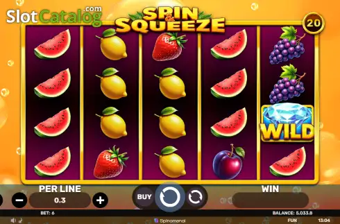 Скрин2. Spin & Squeeze слот