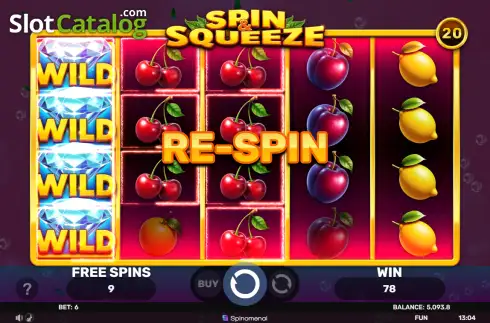 Скрин3. Spin & Squeeze слот