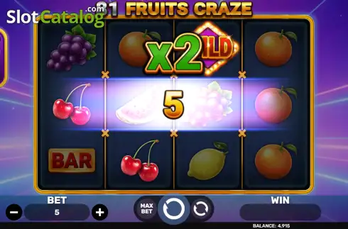 Скрин3. 81 Fruits Craze слот
