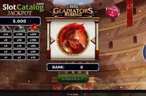 Скрин2. 1 Reel - Gladiator's Rising слот