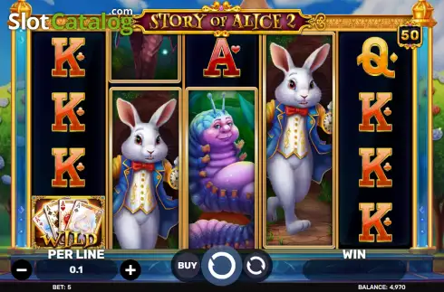 Скрин2. Story of Alice 2 слот
