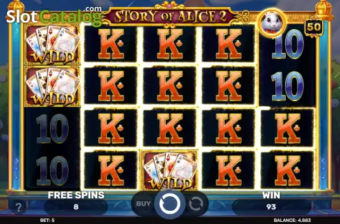 Скрин3. Story of Alice 2 слот