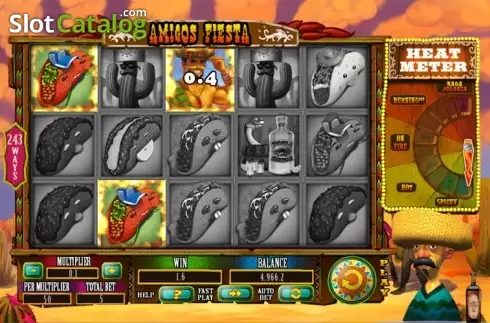 Скрин9. Amigos Fiesta слот