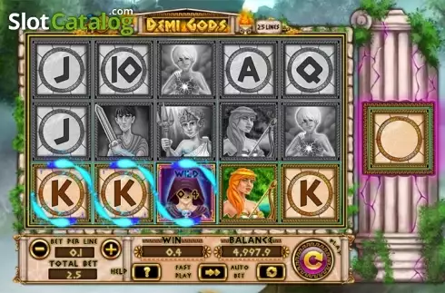 Скрин4. Demi Gods слот