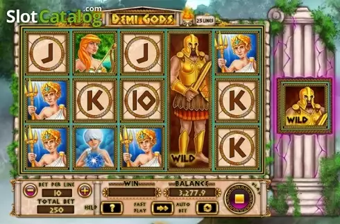 Скрин7. Demi Gods слот