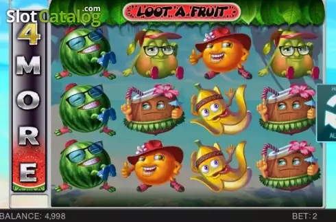 Скрин2. Loot A Fruit слот