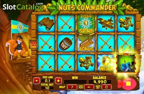 Скрин3. Nuts Commander слот