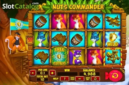 Скрин5. Nuts Commander слот