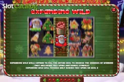 Скрин4. Santa's Wild Helpers слот