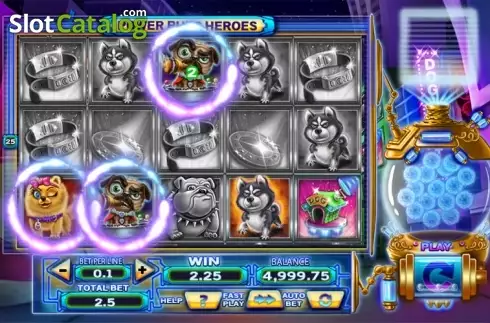 Скрин4. Power Pups Heroes слот