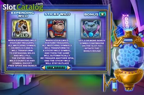 Скрин8. Power Pups Heroes слот