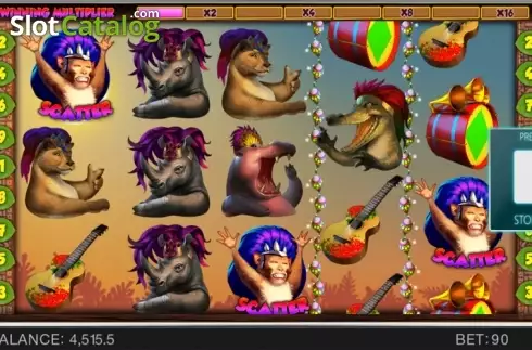 Скрин4. Safari Samba слот