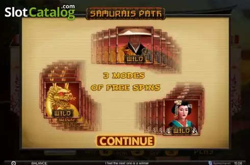 Скрин2. Samurais Path слот