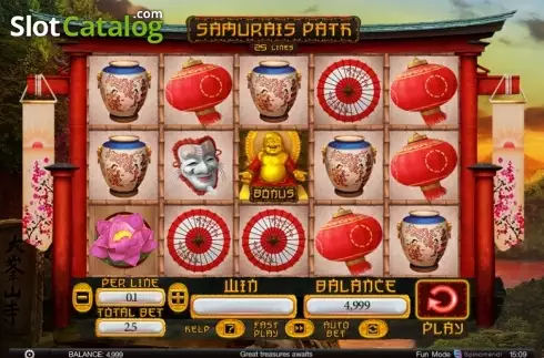 Скрин3. Samurais Path слот