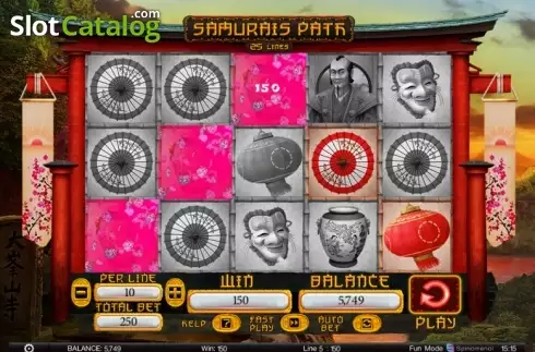 Скрин4. Samurais Path слот