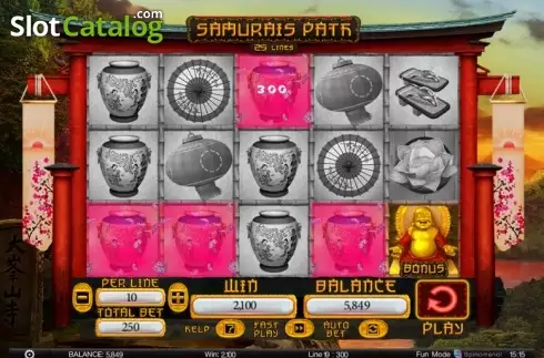 Скрин6. Samurais Path слот