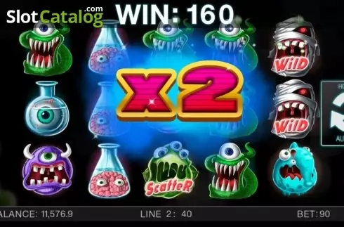 Скрин6. Wacky monsters слот