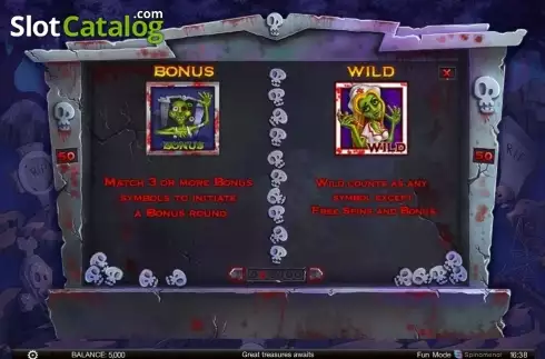 Скрин3. Zombie slot mania слот