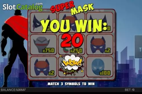 Скрин4. Super Mask слот