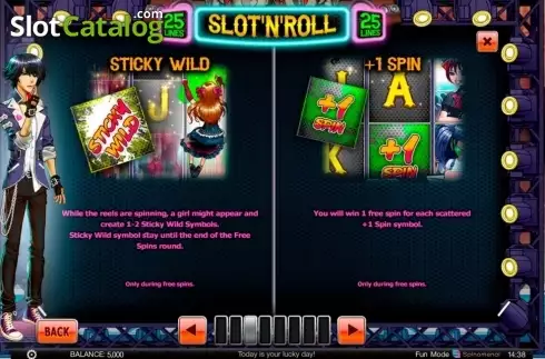 Скрин4. Slot 'N' Roll слот