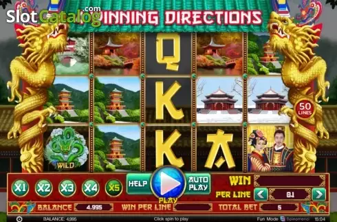 Скрин3. 4 Winning Directions слот