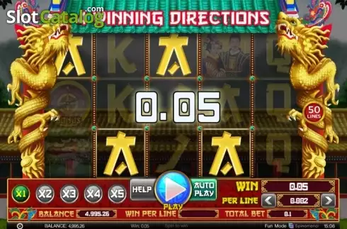 Скрин4. 4 Winning Directions слот