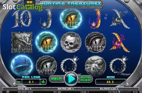 Скрин3. Hunting Treasures слот