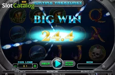 Скрин8. Hunting Treasures слот