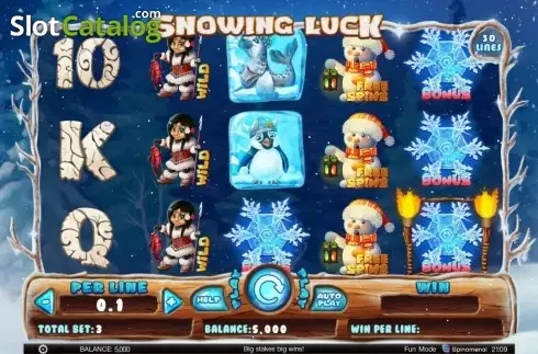 Скрин7. Snowing Luck слот