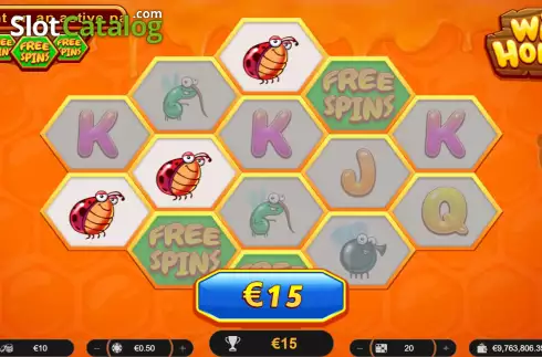 Скрин3. Wild Honey (Spinoro) слот