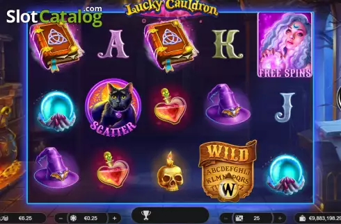 Скрин2. Lucky Cauldron (Spinoro) слот